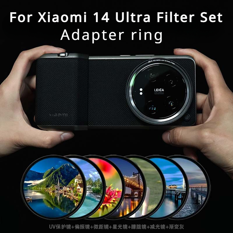 Photography Xiaomi 14 Ultra - Voor Xiaomi 14 Ultra Filter Case