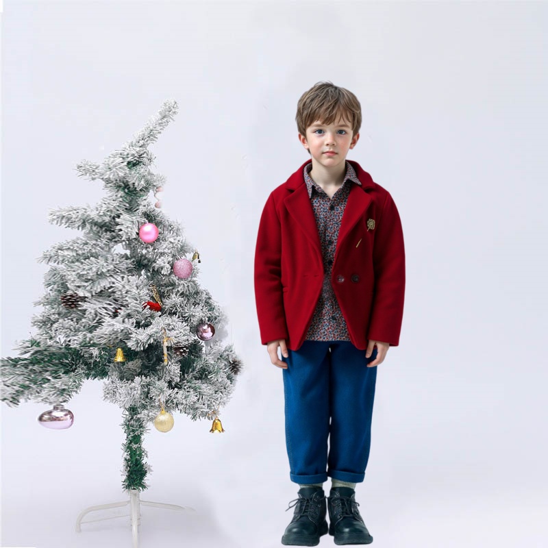 Photography Jacket - Kids Fromal Verjaardagsfeestje Fotografie Wollen Jas