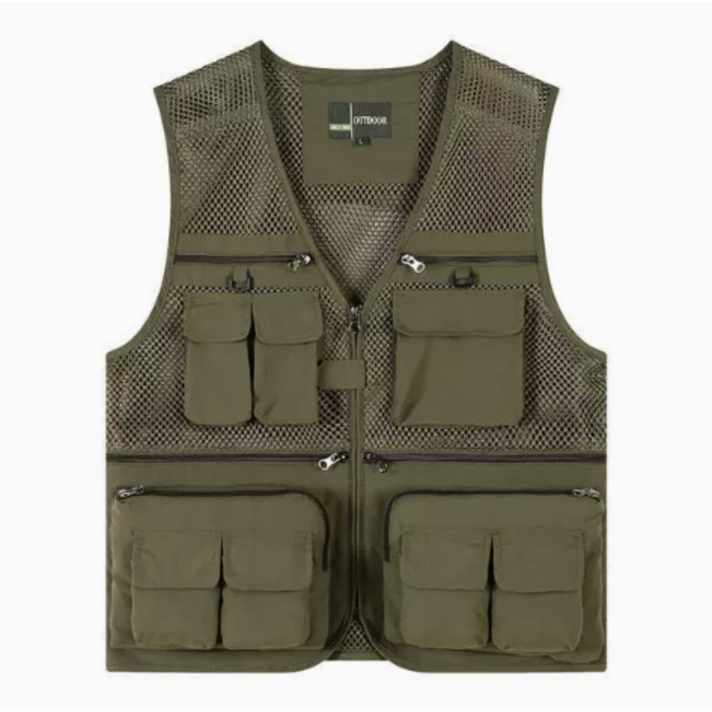 Photography Jacket - Outdoor visvesten Sneldrogend, ademend, mesh-jassen met