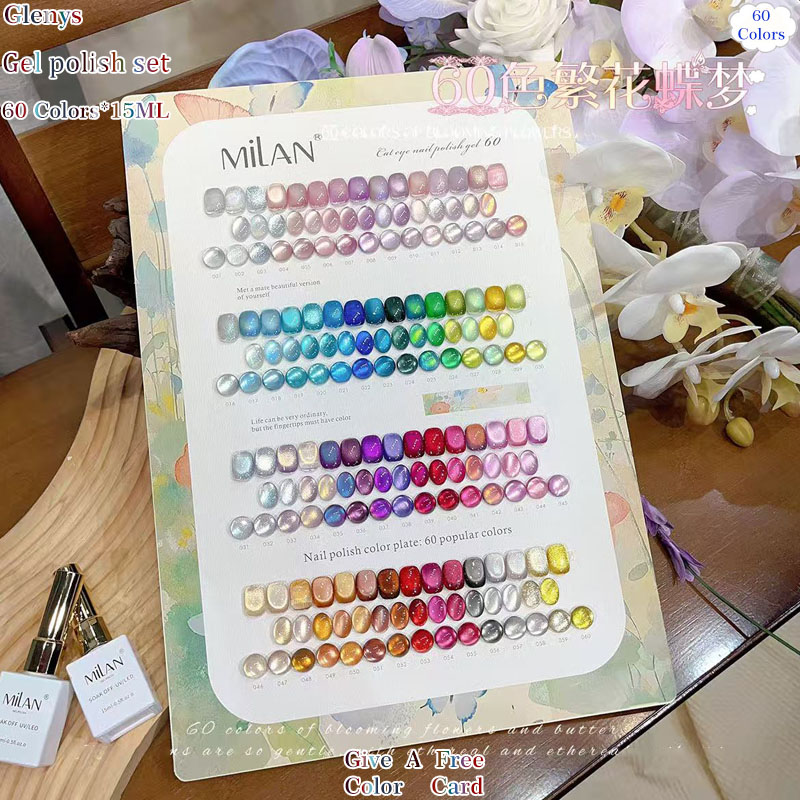 Color Checker Card - Glenys 60.50.40 Kleur Cat's Eye Serie