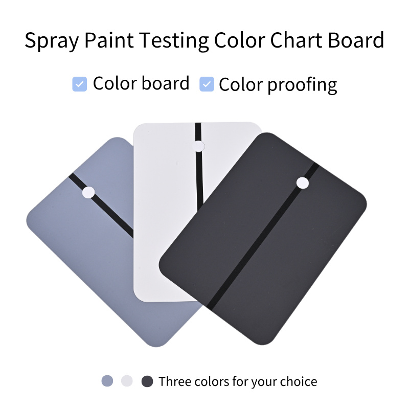 Color Checker Card - 50 stuks dunne ijzeren plaatjes voor