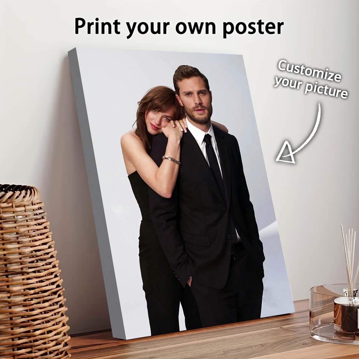 Photography Style - Op maat gemaakte canvas schilderij van