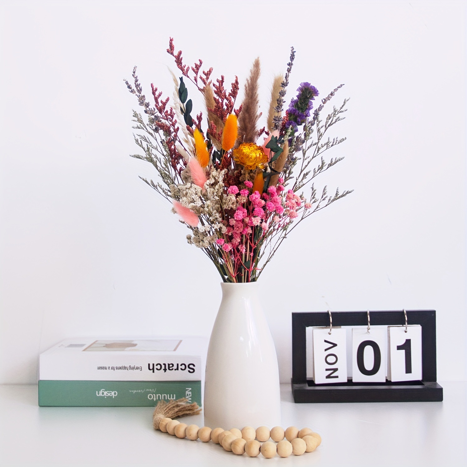 Photography Graduation - INS Style Gedroogde Baby's Breath Bouquet