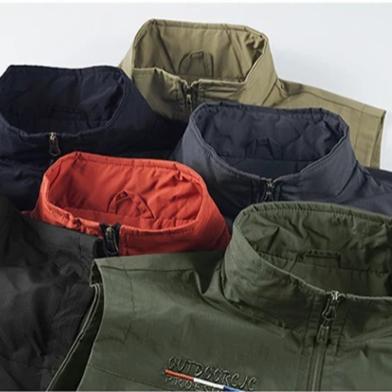 Photography Jacket - Outdoor herenfotografievestjas met meerdere zakken, werkkleding,