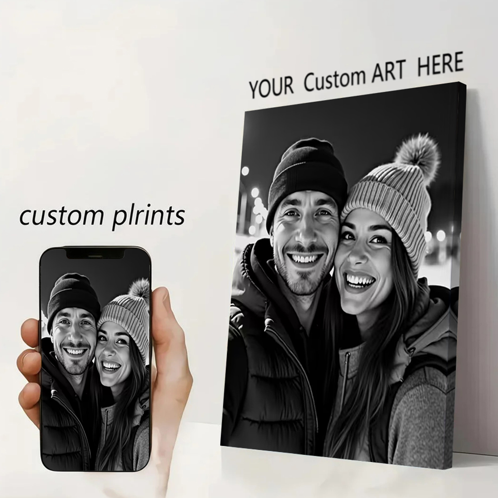 Photography Style - Op maat gemaakte canvas schilderij van