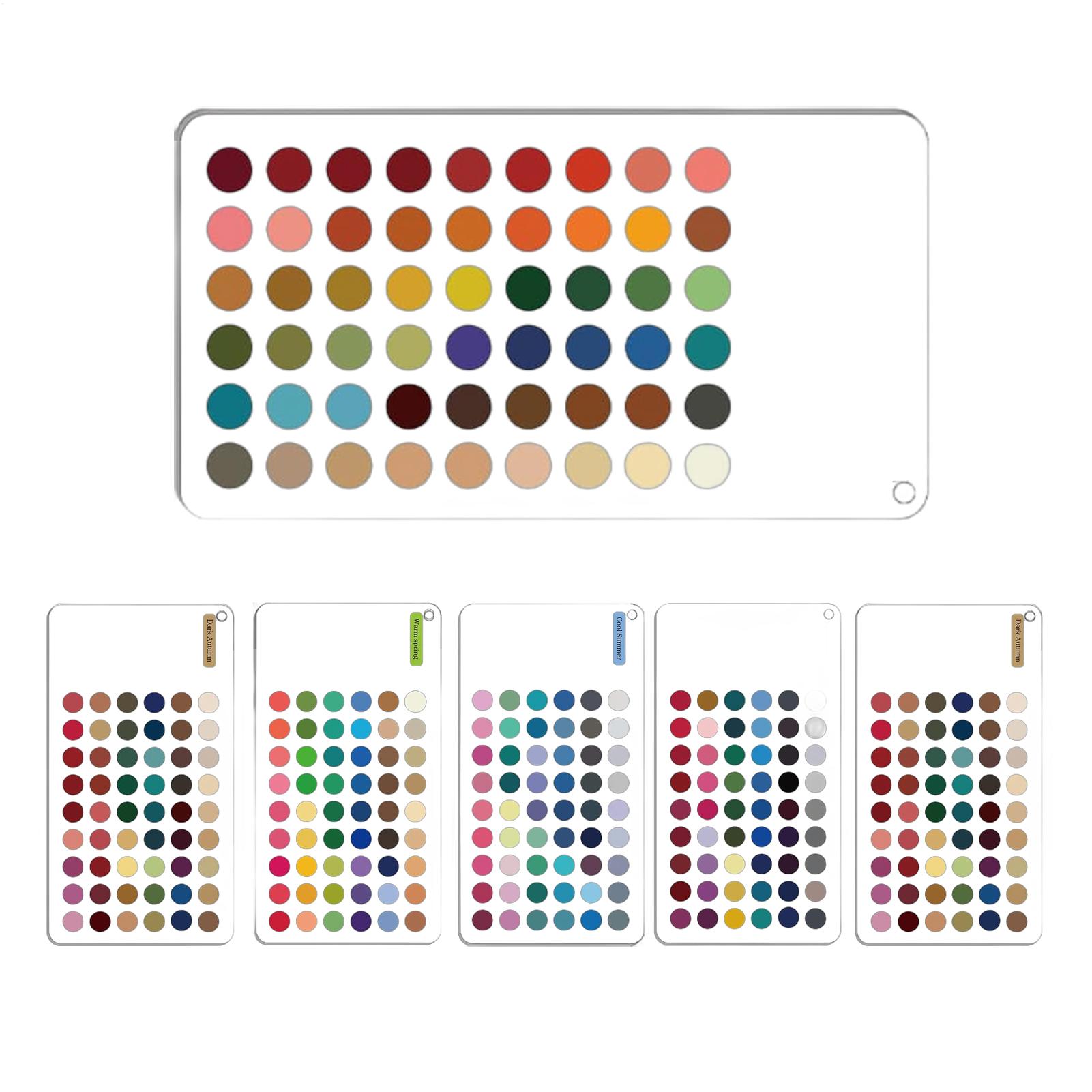 Diep herfstkleurenpaletkaart 6 - Color Checker Card recensie en prijs