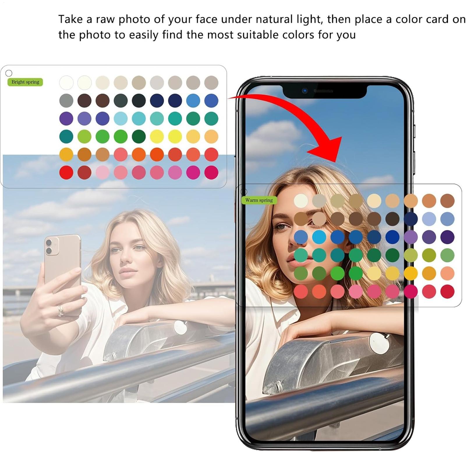 Diep herfstkleurenpaletkaart 6 - Color Checker Card recensie en prijs