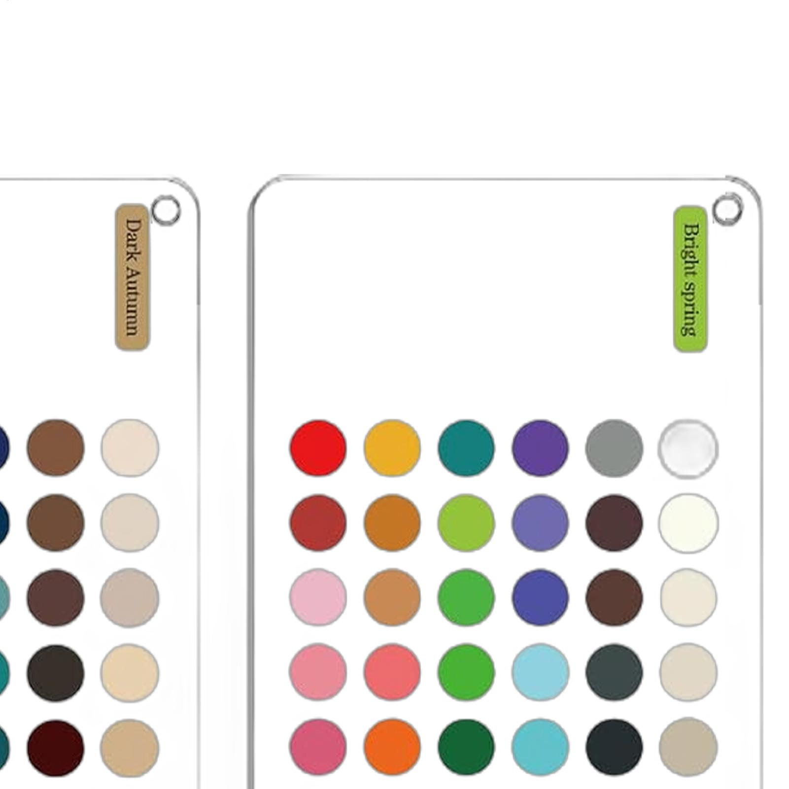 Diep herfstkleurenpaletkaart 6 - Color Checker Card recensie en prijs