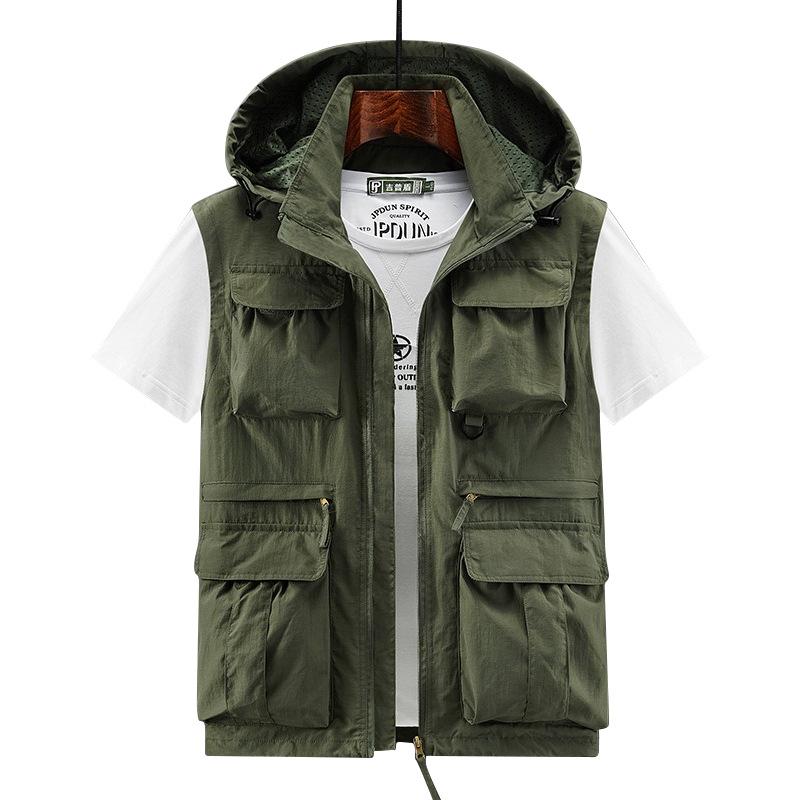 Heren casual vest met meerdere - Photography Jacket recensie en prijs