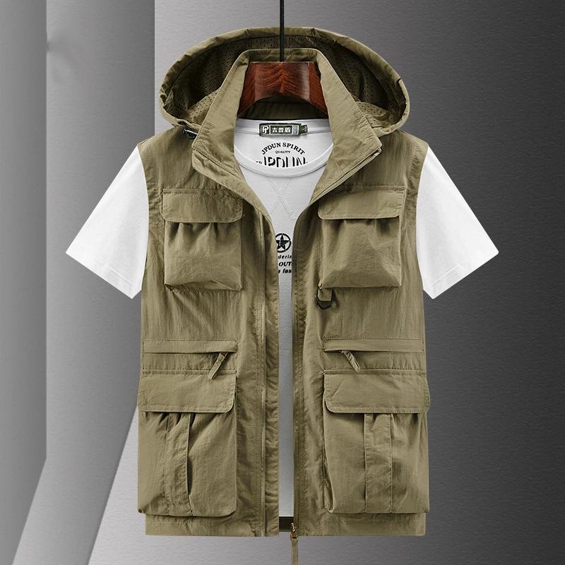 Heren casual vest met meerdere - Photography Jacket recensie en prijs