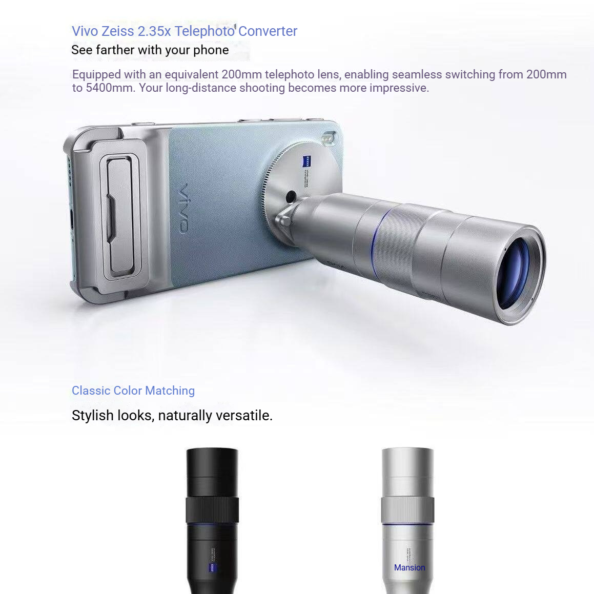 Zeiss 2.35X Telezoomlens Profe - Photography Kit Vivo X300 Pro recensie en prijs