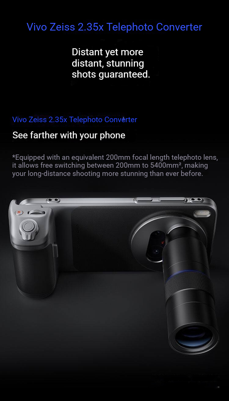Zeiss 2.35X Telezoomlens Profe - Photography Kit Vivo X300 Pro recensie en prijs