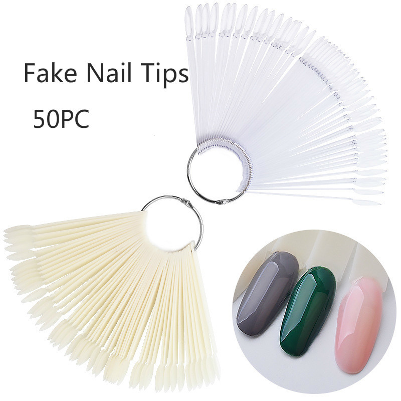 50 Stuks Kleur Card Nail Tips  - Color Checker Card recensie en prijs