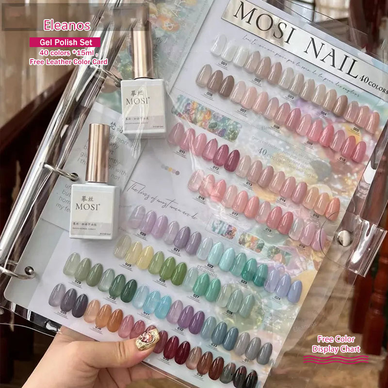 Eleanos 40 Kleuren 15 ml Jelly - Color Checker Card recensie en prijs