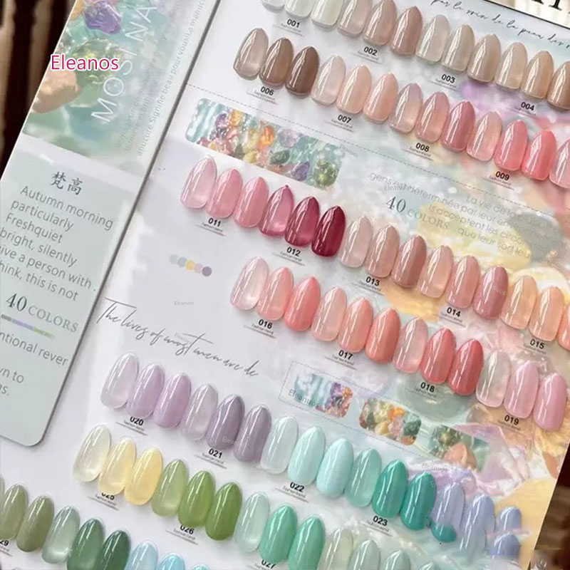 Eleanos 40 Kleuren 15 ml Jelly - Color Checker Card recensie en prijs