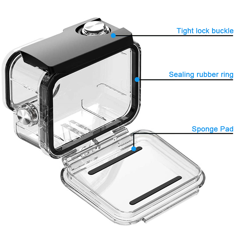 60M Waterdichte Case Voor GoPr - Gopro Action Camera Hero 12 Black recensie en prijs