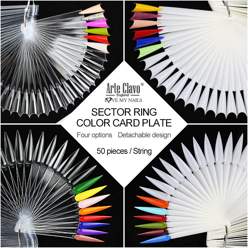 50 stuks valse nagel display s - Color Checker Card recensie en prijs