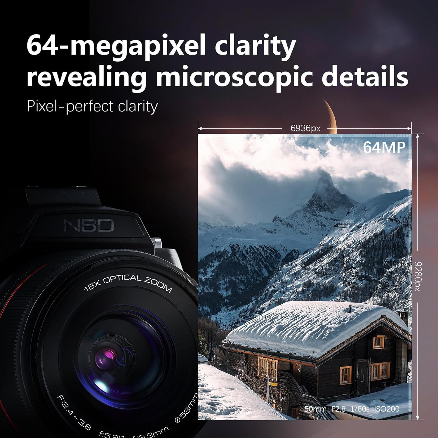 Professionele 8K 64MP Digitale - Photography Digital recensie en prijs