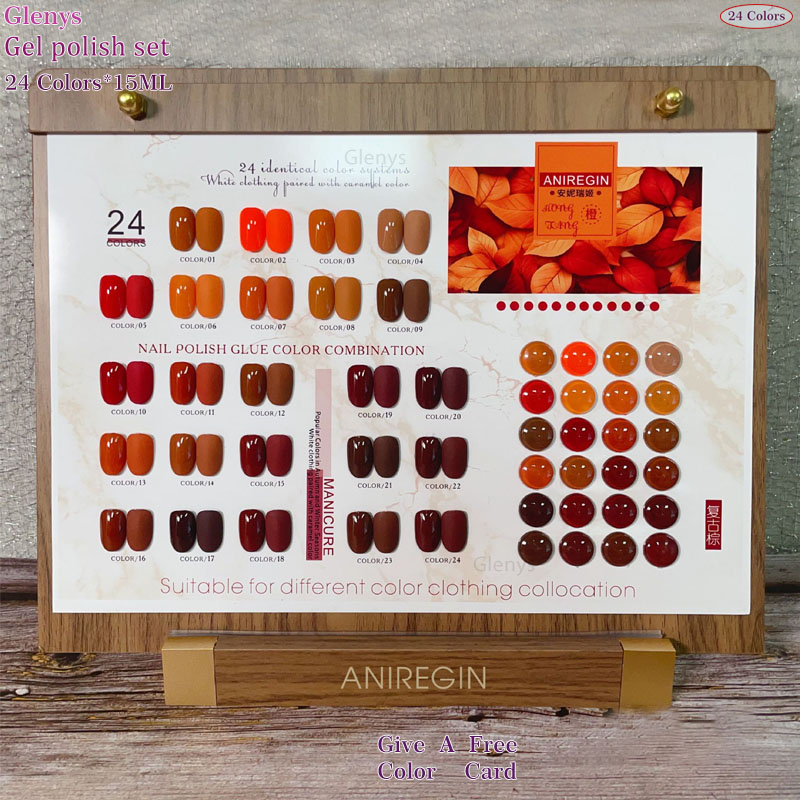 Vintage Bruine 24 Kleuren Nage - Color Checker Card recensie en prijs