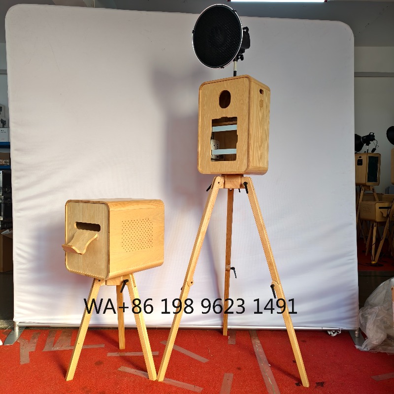 Retro houten selfie fotohokje  - Photography Digital recensie en prijs