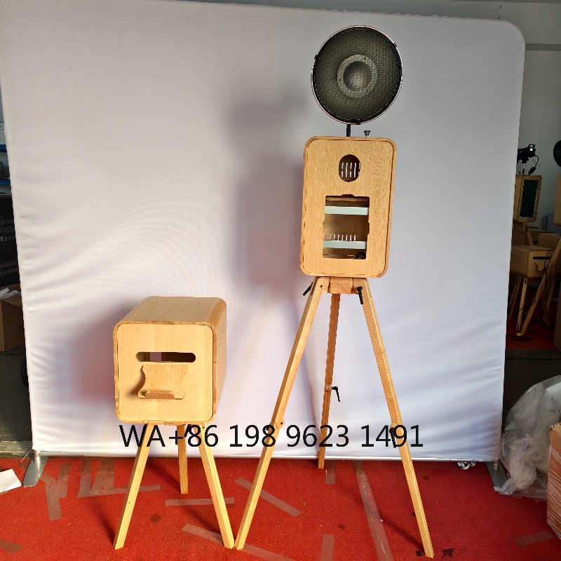 Retro houten selfie fotohokje  - Photography Digital recensie en prijs