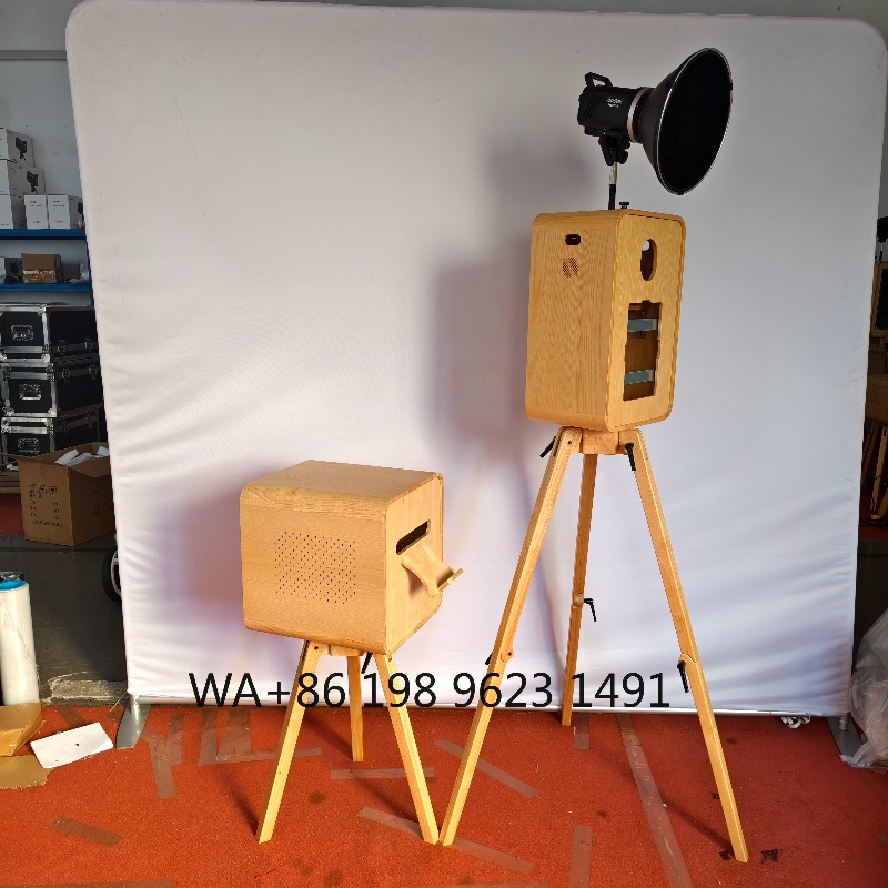 Retro houten selfie fotohokje  - Photography Digital recensie en prijs